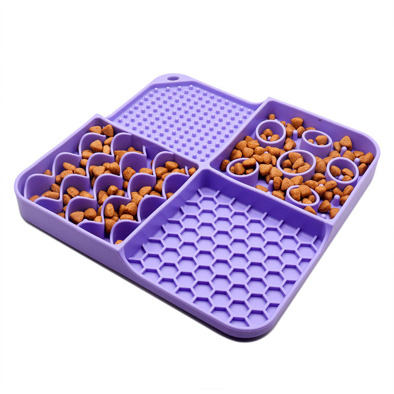New Multi-Functional Pet Lick Mat and Bowl