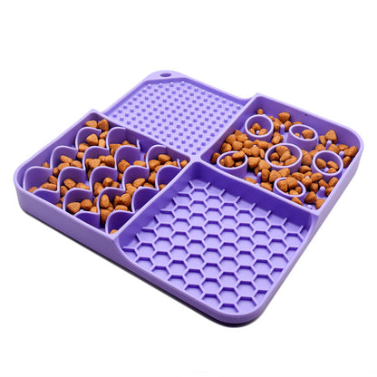 New Multi-Functional Pet Lick Mat and Bowl
