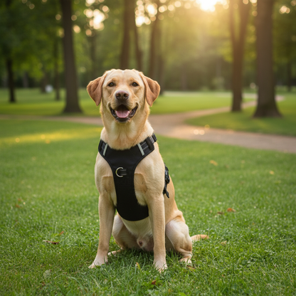 Labrador parkda harness kiyib